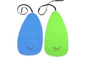 MILISTEN 2 panni per la pulizia, clarinetto, piccole flauto sax sax sassphone Oboe interno tubo, panno per la pulizia (