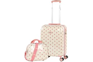 SKPAT - Valigia 55x40x20 Trolley Bagaglio a Mano. Valigie e Trolley per i Tuoi Viaggi in Cabina. Trolley Bagaglio a Mano 132350B, Beige