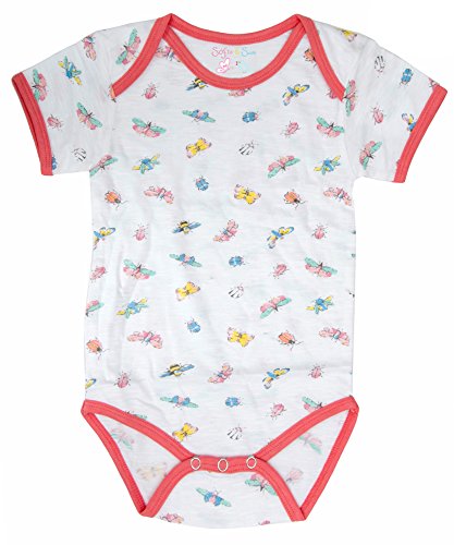 Sofie & Sam London, Baby Bodysuit Romper Onesie made from Organic Cotton, Bee Multicolour RS.299 (63.00% Off) - Amazon Sofie & Sam London, Baby Bodysuit Romper Onesie made from Organic Cotton, Bee Multicolour RS.299 (63.00% Off) - Amazon