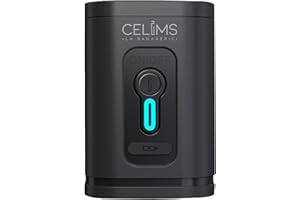 CELIMS - Pompe à Vide Portable pour Sac à Dos | Pompe à Vide Sac Rangement | Double Function | Petite Taille | Légère | Noir