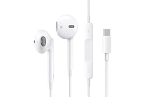 WSPLO Cuffie USB C, Cuffie Type C Hi-Fi Stereo Con Microfono Auricolari USB Type C In-Ear, Auricolari USB C per Google Pixel 7 6A, Samsung Galaxy S23 Ultra S22/21 S20 A53/54,OnePlus 11/10,Huawei P30 pro/P40