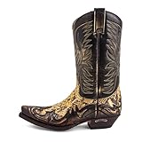  Sendra Boots - 3241 Cuervo Denver Tierra-Piton Barriga Panizo 2-42
