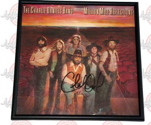 Charlie Daniels Signed Million Mile Reflections Album &amp;Proof PSA AFTAL