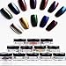 Nail Glitter, Voberry® 12 Colors Nail Glitter Powder Shinning Nail Mirror Powder Makeup Art DIY Chrome Pigment With Sponge Stick