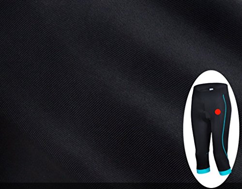 Panegy Damen Frauen Mädchen Radfahren Reiten GEL gepolsterte Shorts Fahrradbekleidung Capri Hose Strumpfhose - 6