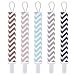 Blulu Baby Dummy Clips Holders, 5 Pieces