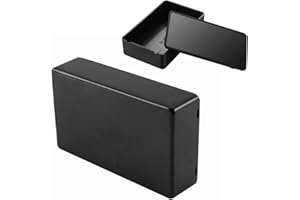 CANYITA Waterproof Plastic Junction Box, Surface Mounted Junction Boxes Cover Project Electronic Enclosure Instrument Case Electric Project Case 100x60x25mm