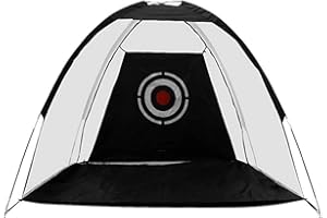 CHAWHO Redes de Práctica de Golf Portátil Red Jaula para Entrenamiento de Golf de Drive Poniendo Chipping Lona de Prácticas de Golf Red de Puertas al Aire Libre Entrenamiento de Putter Interior 1#