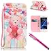 Produktbild Klapphülle für Galaxy S7 von Firefish, mit Kartenfächern, Standfunktion, Flip Case, aus Kunstleder, krazfest For Samsung Galaxy S7 bär