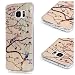 Produktbild LaiXin Hülle Case für Samsung Galaxy S7 , Kratzfeste Plating TPU Case für Samsung Galaxy S7 Case Schutzhülle Silikon Crystal Case Durchsichtig-Rod Geäst Vogel