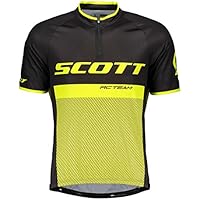 Scott RC Team 20 Bicicleta Camiseta Corta Negro/Amarillo 2018