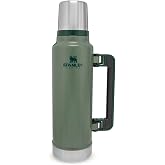 STANLEY Classic Legendary Vakumlu Termos 1.4 Litre - Yeşil (Hammertone Green) | Paslanmaz &Ccedil;elik | 40 saat boyunca sıcak veya 