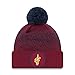Produktbild New Era Cleveland Cavaliers NBA '17 Pom Beanie Mütze, wine/gold/navy
