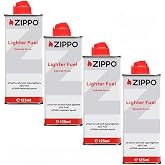 Zippo Lighter Gasoline 4Pcs