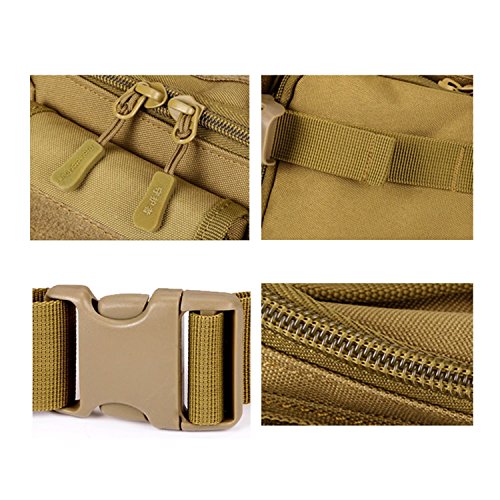 SUNVP Tactical Military Taillen-Beutel-Satz Fanny Tasche Gürteltasche Hip-Gürteltasche für den Außenlauf Camping Trekking Wandern - 7