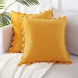 Empfohlene Verwendung: Unsere Kissenbezüge haben Quasten, die als Sofadekorationen und Geschenke für Freunde verwendet werden können.