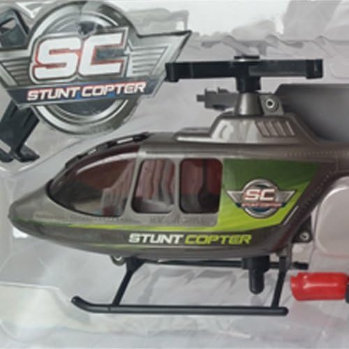 Toy Helicopter Stunt Copter Spin Powered Aircraft with Fly-Back Capability Boys Girls 8+
