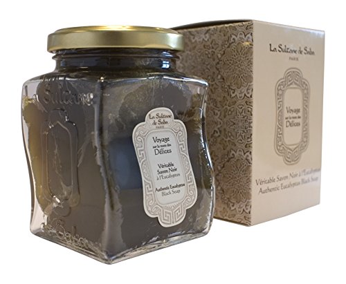 La Sultane De Saba Black Soap with Eucalyptus