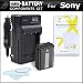 Battery And Charger Kit For Sony Alpha a6000 a5000 Alpha 7 a7 a7K a7R Interchangeable Lens SLR Camera Includes Extended Replacement (2200Mah) NP-FW50 Battery + Ac/Dc Rapid Travel Charger + MicroFiber Cloth + More RS.3793.00