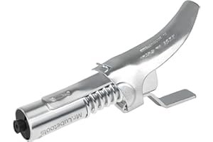 GKZB Pistola per Grasso g Accoppiatore Attacco per Ingrassatore Boccaglio con Impugnatura di Sicurezza Bocca Autobloccante per Ingrassatori Conici Facile da Indossare e da Togliere