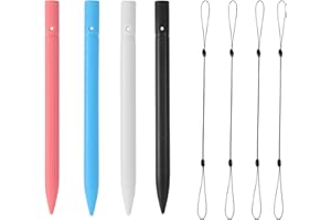 PINKCAT Pluma De Repuesto para Tableta de Escritura para Niños, 4 Piezas Bolígrafos de Dibujo para Niños Lápiz para Tablero de Graffiti, para Tabletas de Escritura LCD de 8,5"/10"/12"/15"