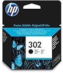 HP 302 Cartouche d'Encre Noir Authentique (F6U66AE)