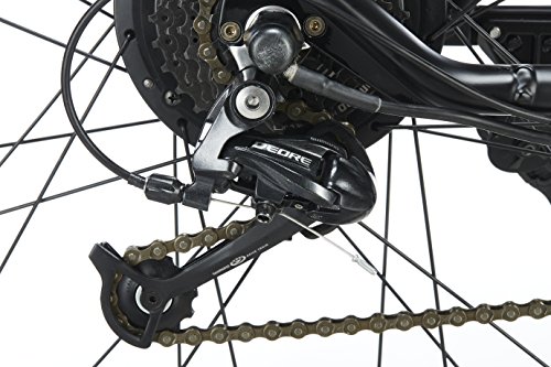 FISCHER E-Bike MOUNTAINBIKE EM 1724, 29 Zoll, Hinterradmotor 48 V/422 Wh „Powered by BAFANG“ und Shimano Deore-Schaltwerk - 9