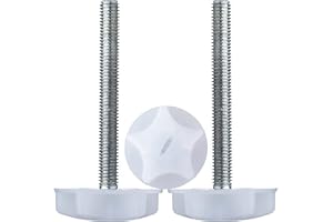 Just Accessories M8 HEADBOARD BOLTS SCREWS WITH FITTED WASHERS FIXINGS FOR DIVAN BED Ottoman 50mm/90mm (4, M8 X 90mm)