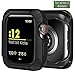 Produktbild steanum Kompatibel für Apple Watch 4 Hülle, TPU+PC Doppel Schutzhülle [Tough Armor] Extrem Hoher Fallschutz & Kratzfest Schutz für Apple Watch 4 44mm