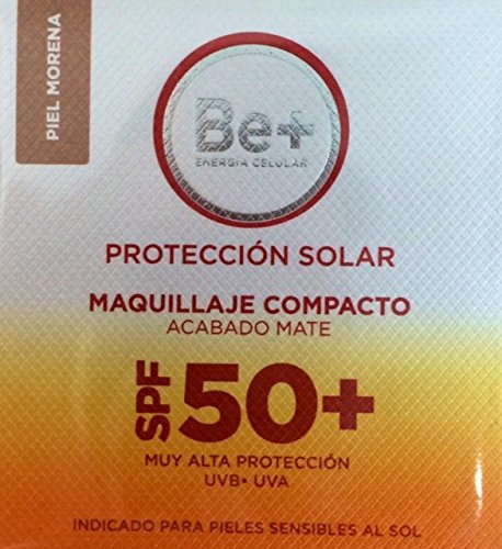 BE+ MAQUILLAJE COMPACTO SPF50+ P/MORENA