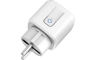 XUK Prise Connectée WiFi 16A Intelligente - Contrôle Vocal & Application, Compatible Alexa,Google Home (2.4 GHz) - Surveillance Énergie, Minuterie,Compte à Rebours - Compatible Tuya,Smart Life