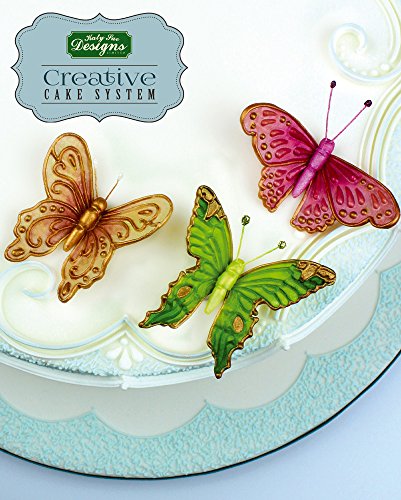 Schmetterling Trio – Katy Sue Designs Silikonform für Tortendekorationen Cupcakes Fondant und Zuckerwaren
