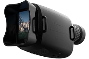 ZYNCUE Monocular de visión nocturna digital infrarroja con pantalla TFT de 2 pulgadas para visión nocturna, monoculares para caza, camping al aire libre
