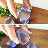 Bafey’s 8er Pack Kantenschutz zur Kindersicherung Transparente Eckenschützer plus KOSTENLOSE Steckdosensicherungen +E-Book - 2