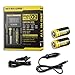Produktbild Combo: Nitecore Digi Charger D2 w/2x NL166 RCR123A Batteries +Car & Wall Adaptors