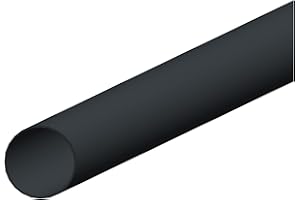 4 HOME & GARDEN 4Home&Garden | Einzelteile Dachrinnensystem 60 mm Typ250 Fallrohr DN 60 | Halbrundrinne Kunststoff PVC Anthrazit | Verbinder Stutzen Rinnenhalter (Fallrohr 2m)