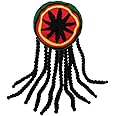UJEAVETTE® Reggae Dreadlocks Jamaican Knitted Beanies Wig Braid Cap Rasta Hair Hat