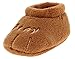 EOZY Fleece Cute Plush Paw Infant Toddler Prewalker Baby Shoes Boots Length 11cm Brown