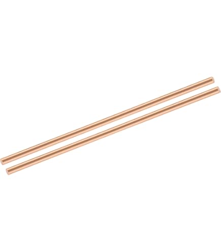 Copper Round Bar - 4.76mm To 22.23mm Diameter - All Lengths Copper Rod