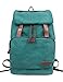 Produktbild Douguyan Unisex Erwachsene Canvas Daypack Männer Uni Rucksäcke Damen Herren Baumwoll Schultasche Vintage Student Rucksack mit Laptopfach Groß Backpack School Bag Schulrucksack Retro Reiserucksack Tasche Tagesrucksack Jungendliche Freizeitrucksack Sportrucksack Laptoprucksack bis 17" Computer Notebook Rucksack für Wandern Outdoor Sport Reisen Schule College E00119 Grün