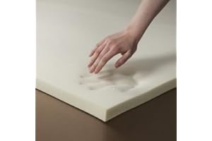 BRILLARS STARTEXTILE Startextile Cot Bed Memory Foam Mattress Topper 140 x 70 x 2.5cm