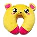 Diamondhead Animal Design Children Kid Boys & Girls Travel Pillow Head Rest (Brown Bear)