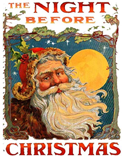 The Night Before Christmas - Victorian Version: Santa Claus Funnies (Classic Christmas Children Comi