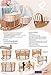 ComfortBaby © 4 in 1 - Baby / Child / Junior Bed - Made of Natural Solid Beechwood- used as a crib, playpen, bed, including Sky, covers, blankets, mattresses, bumper and many more. ALL INCLUSIVE