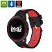 Produktbild ORDRO CF007 Bluetooth Watch Blood Pressure Heart Rate Pedometer APP Red
