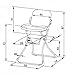 TecTake Baby highchair - different colours - (Beige)