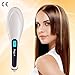 Hair Straightening Brush Besmall Hot Sale Professional Automatic Straightening Irons Comb With LCD Display Electric Straight Hair Comb Straightener Iron Brush White