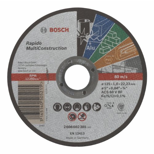 Bosch Trennscheibe Rapido MC 125 x1,0mm g 2608602385 - 2
