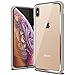 Price comparison product image V VRS DESIGN iPhone Xs Max Case, [Transparent] Crystal Clear Heavy Duty Protection [Crystal Chrome] Anti-Yellowing Acryl Back, TPU Bumper Compatible with Apple iPhone Xs Max (2018)