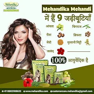 Mehandika Herbal Henna (140Gm Pack Of 4)